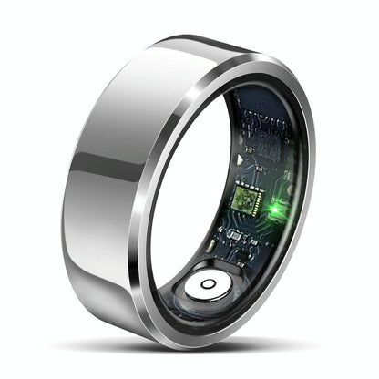 Smart Ring With Heart Rate Blood Oxygen And Sleep Monitoring - Size 11 - Black