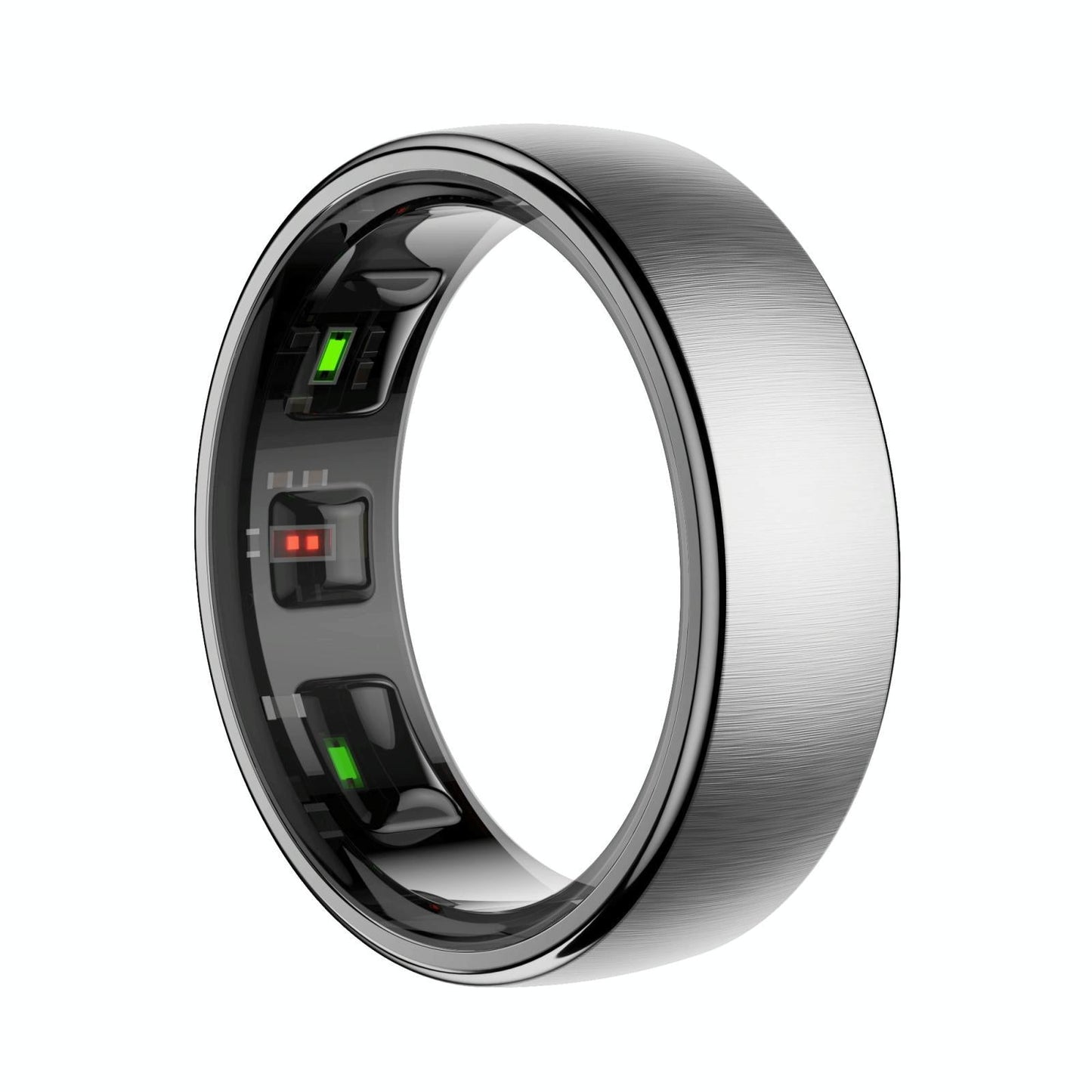Smart Ring Heart Rate Blood Oxygen Sleep Sports Size 10 - Black
