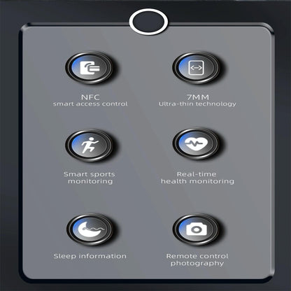 Smart Ring With Heart Rate Blood Oxygen Sleep Monitoring And Multiple Sports Modes - Black Size 10