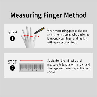 Smart Ring With Heart Rate Blood Oxygen & Sleep Monitoring - Black Size 11