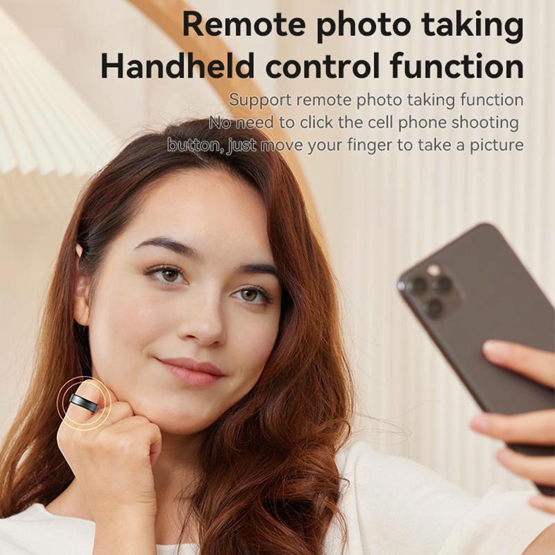 Smart Health Ring Temp Heart Rate Bp Reminder - 57Mm