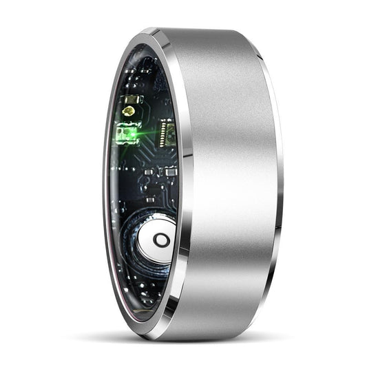 Smart Ring For Health Monitoring & Multiple Sports - R5 Size 12 - Silver