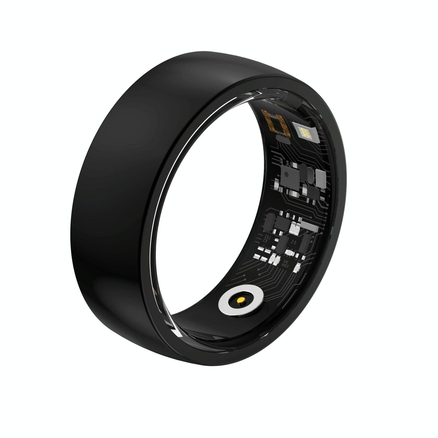 Smart Ring For Health Monitoring And Family Care - Size 20 - Gold