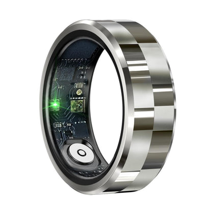 Smart Ring With Health Monitoring Gesture Control And Somatosensory Games - Size 11 - Silver