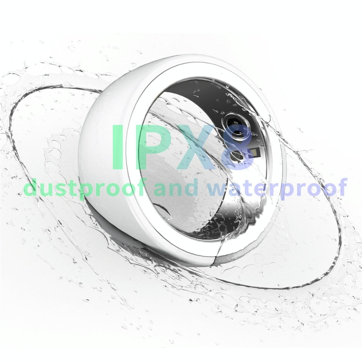 Smart Ring With Heart Rate Blood Oxygen Sleep & Sports Modes - R8 Size 18 - White