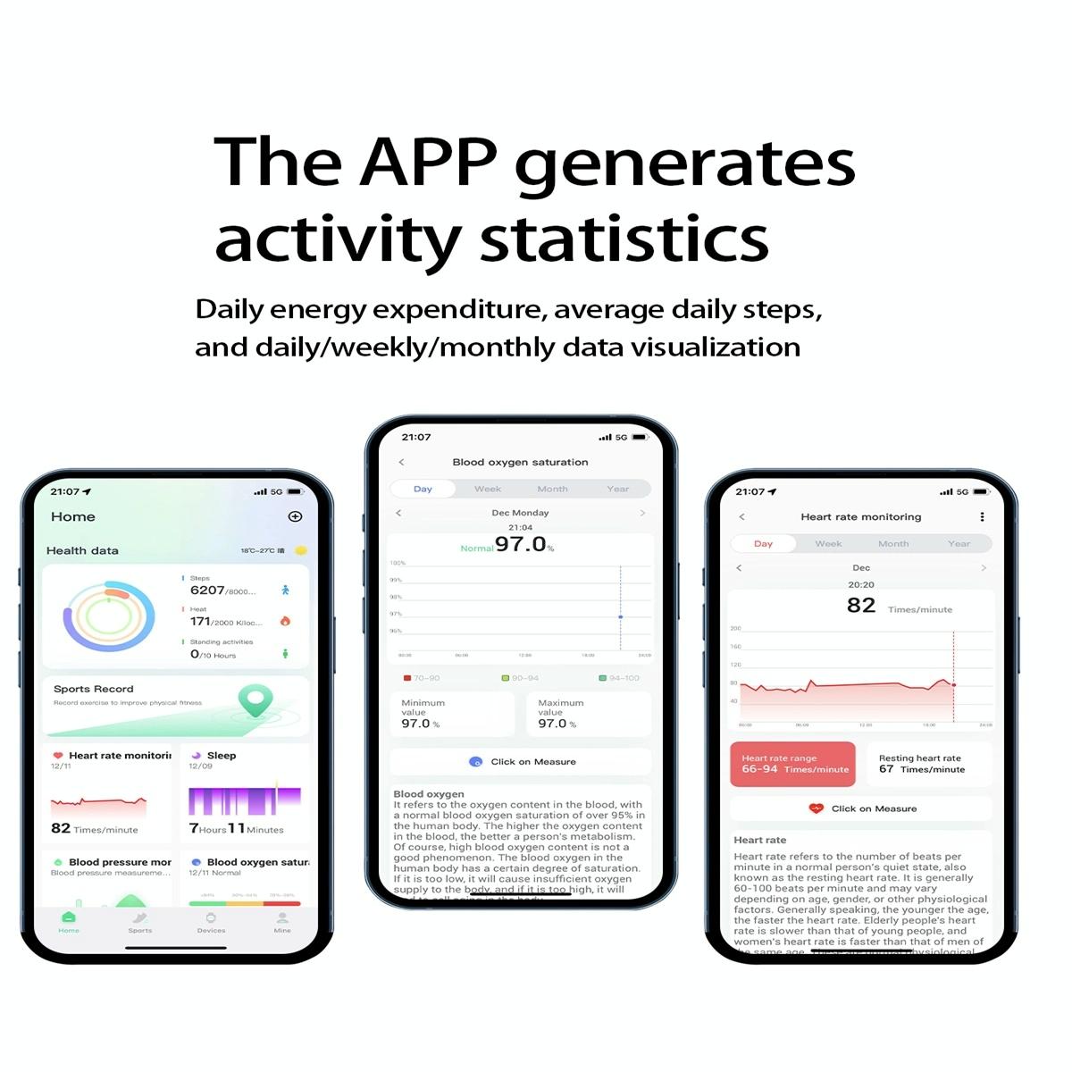 Smart Ring For Health Monitoring & Multiple Sports Modes - Size 10 - Gold