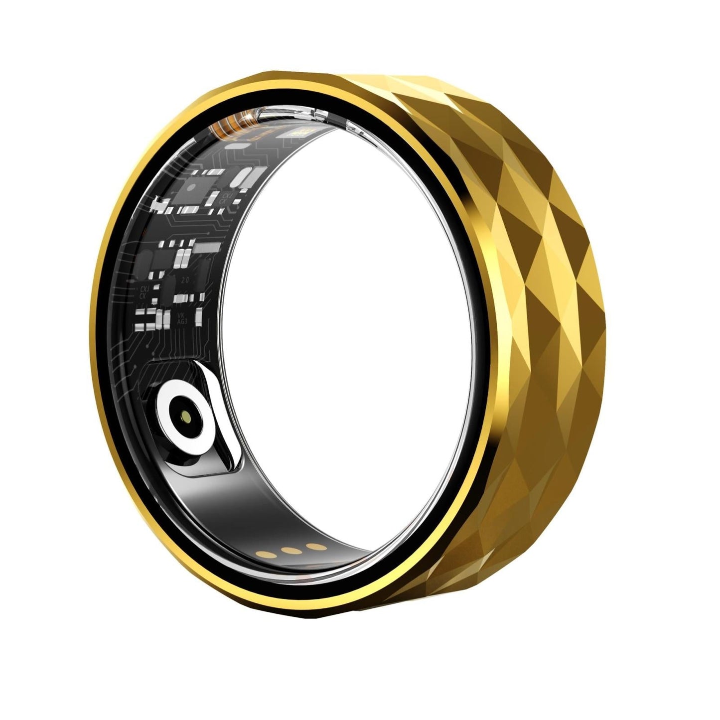 Smart Ring For Health Monitoring & Exercise - R12M Size 20 - Silver