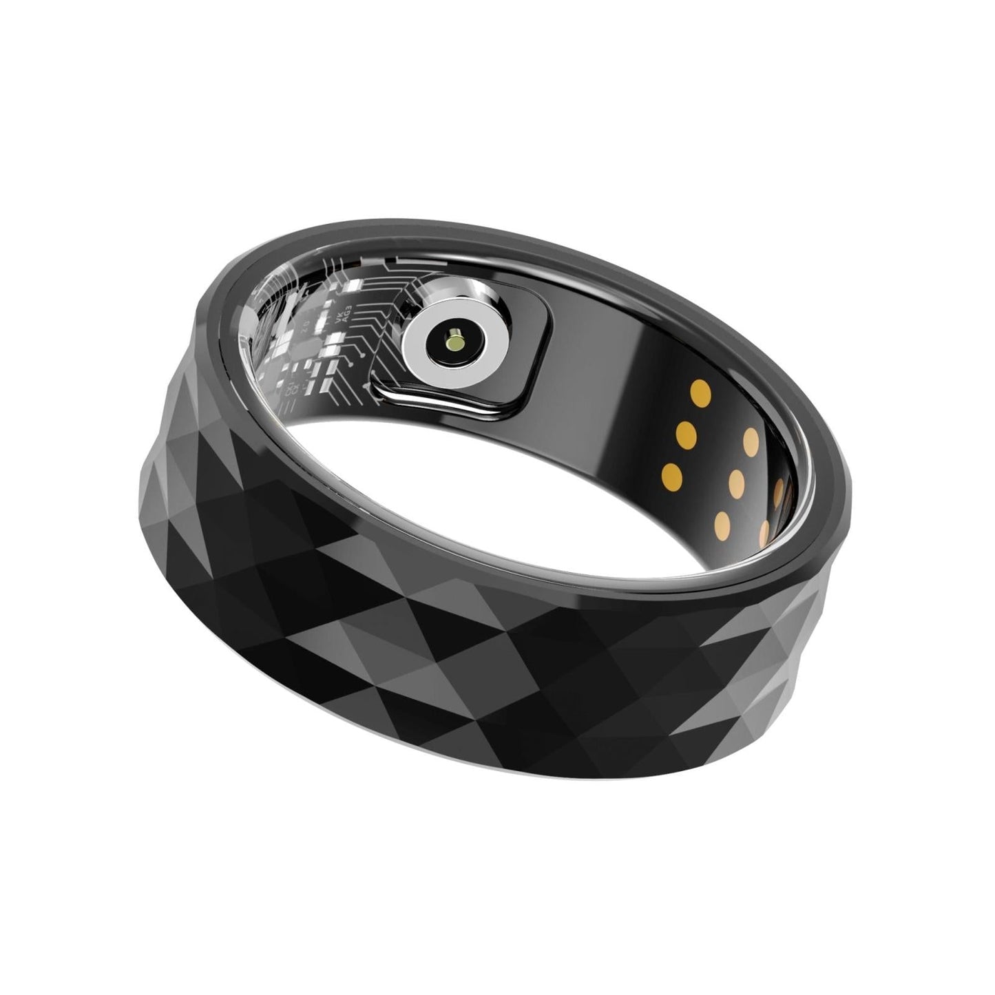 Smart Ring For Health Monitoring & Exercise - R12M Size 20 - Silver