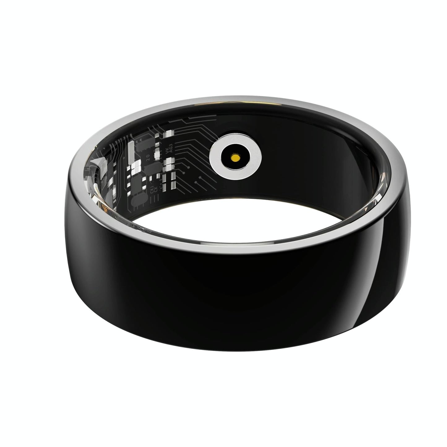 Smart Ring For Health Monitoring And Family Care - Size 22 - Silver