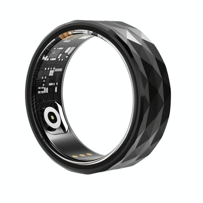 Smart Ring For Health Monitoring & Exercise - Size 22 - Silver