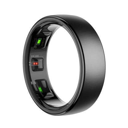 Smart Ring Size 14 Heart Rate Blood Oxygen Sleep Sports - Silver