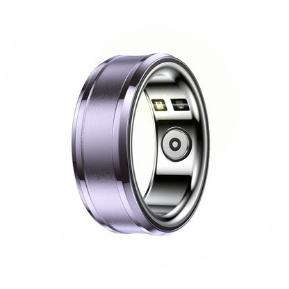 Smart Ring With Heart Rate Blood Oxygen & Sleep Monitoring - Size 18 - White